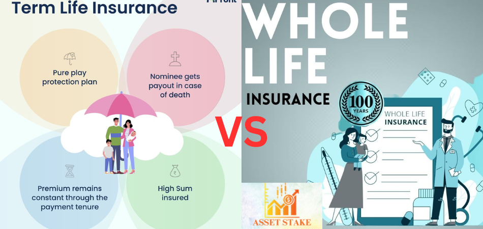Term life insurance Vs Whole life insurance